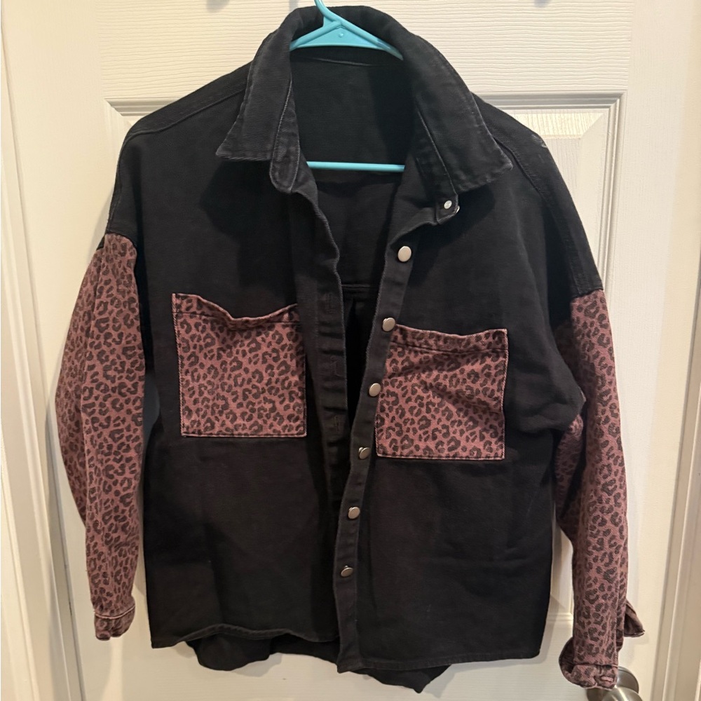 Jean Cheetah jacket